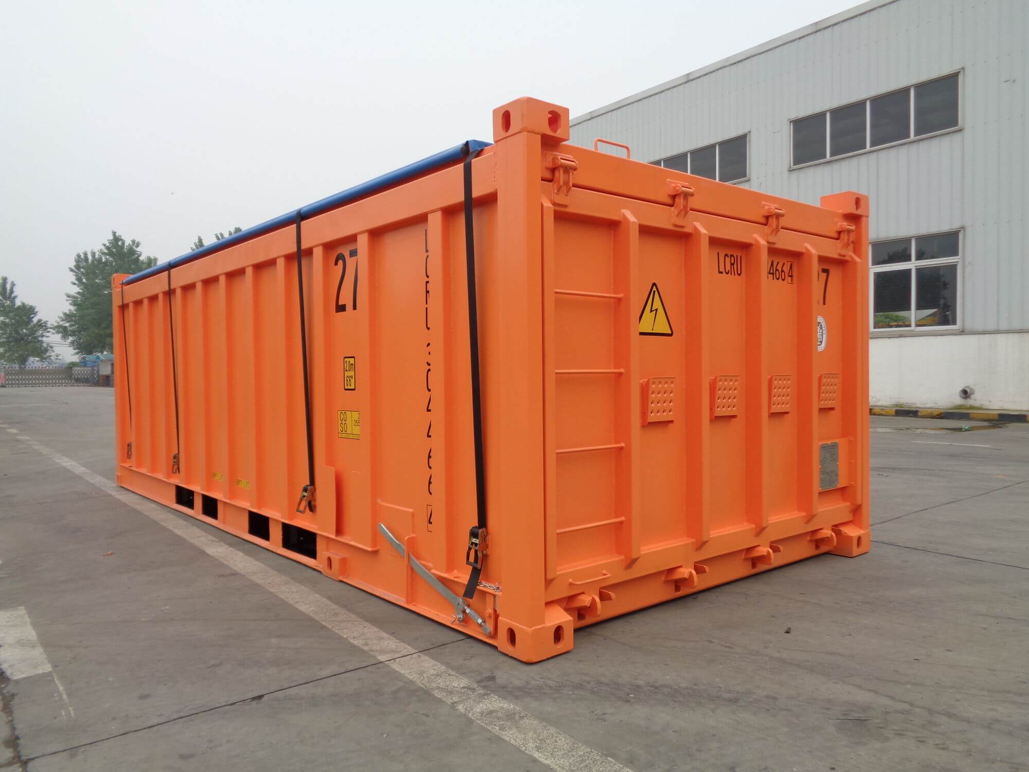 20ft Schüttgut Container Caru Individuelle Technik Und Seecontainer